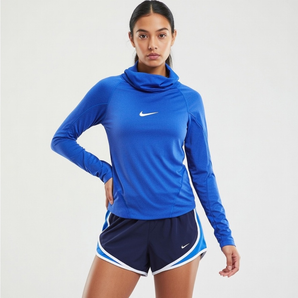 2pc. Nike Running Dri Fit‎ Cowell neck light weight athletic top & shorts